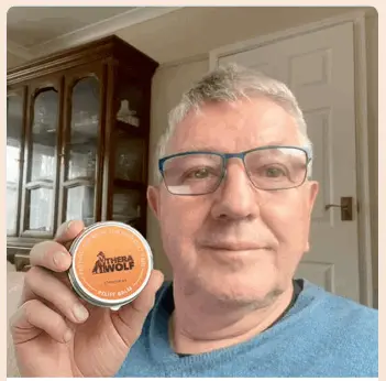 TheraWolf Relief Balm customer review Anthony S.