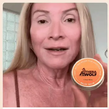 TheraWolf Relief Balm customer review Angela D.